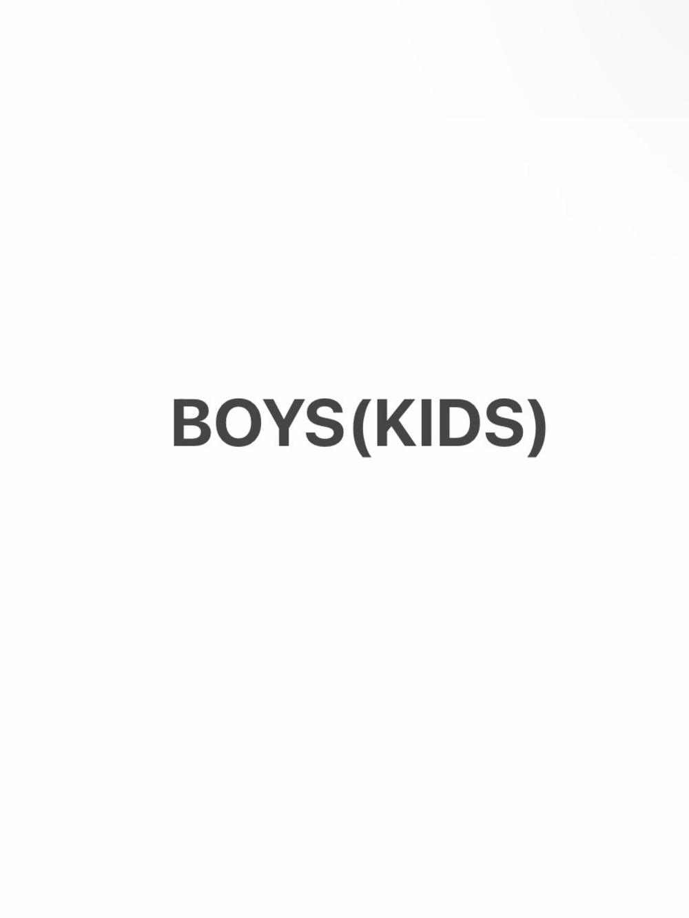 Boys